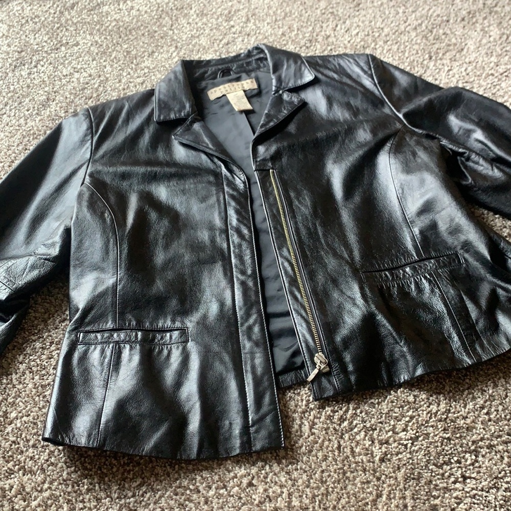 Genuine leather jacket